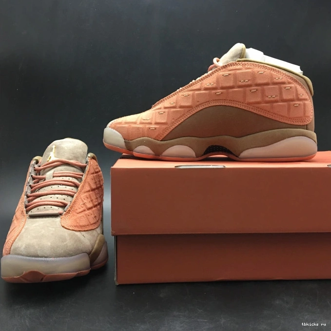 Rep TB CLOT Jordan 13 Air Sepia Blush Canteen-Terra AT3102-200 Low x Stone 0729